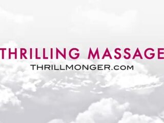 驚險 massage&colon; september reign 得到 一 深 tissue 按摩 和 一 體內射精 從 thrillmonger’s 英國廣播公司