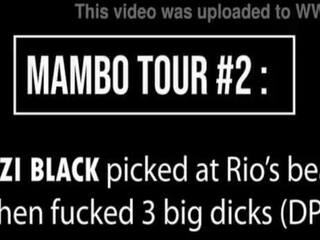 Mambo tour &num;2 &colon; meyzi gara picked at rio de janeiro pläž then gets fucked by 3 big cocks &lpar;dp&comma; anal&comma; atm&comma; kirli talk&comma; taşşak licking&rpar; ob146